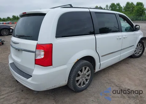 2016 Chrysler Town & Country Touring from USA, damaged, VIN 2C4RC1BG1GR287198